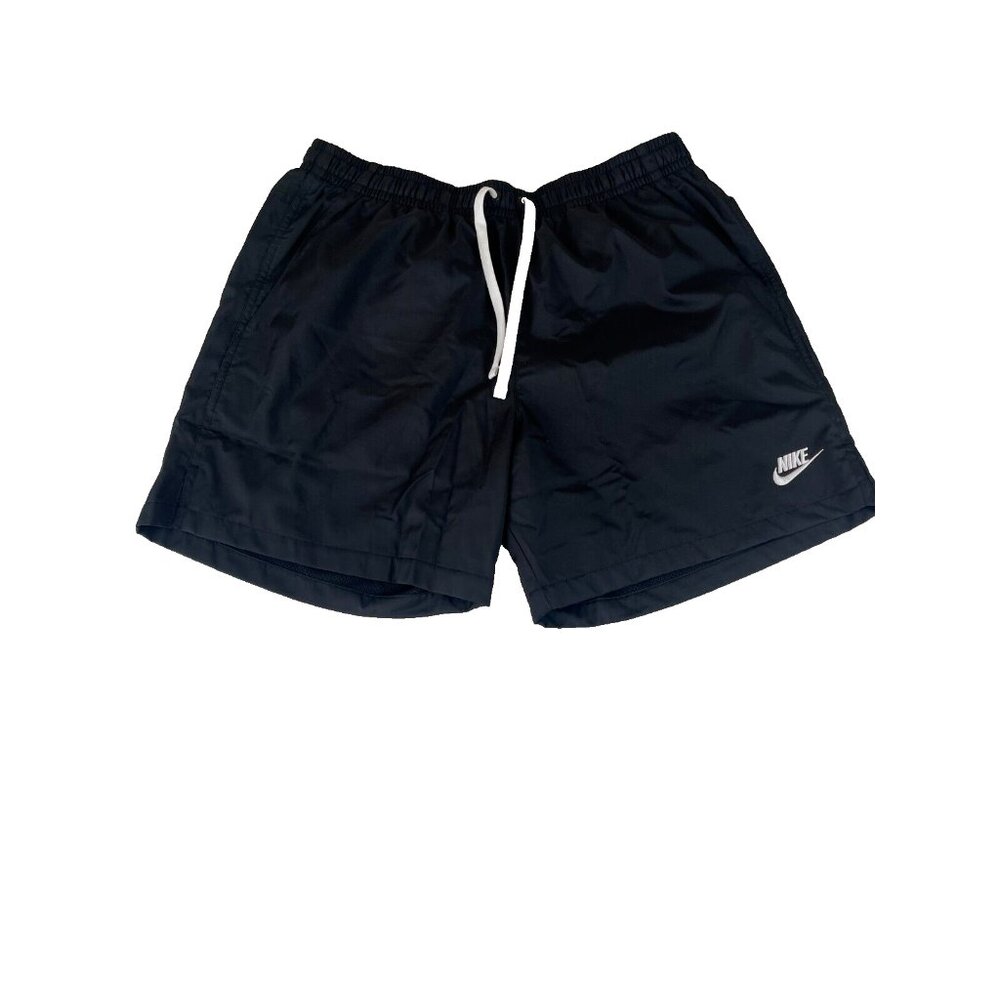 Nike Men's Black Shorts Size Std Fit Mid Thigh Length AR2382-10